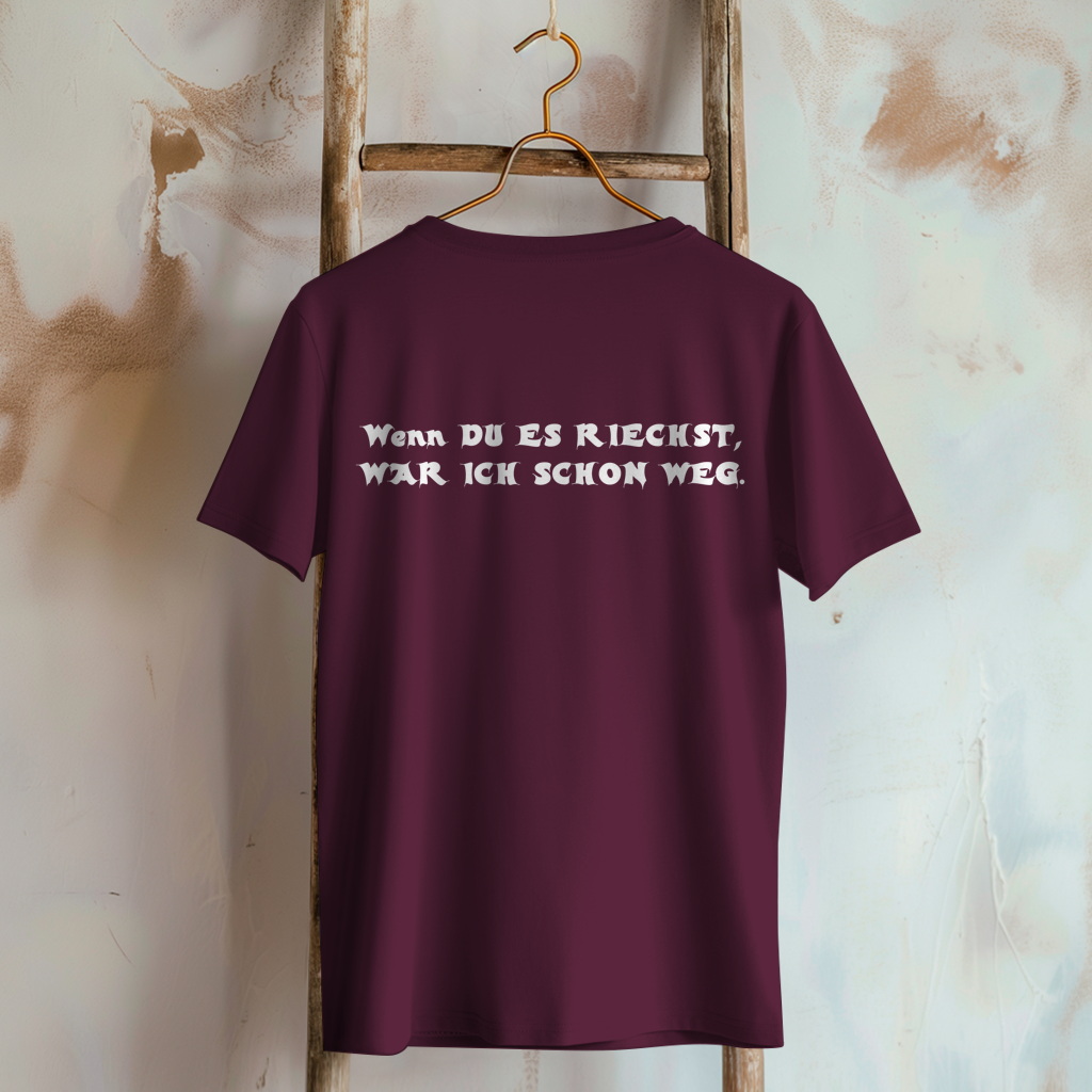 Damen T-Shirt 2-Takt – Wenn du es riechst, war ich schon weg