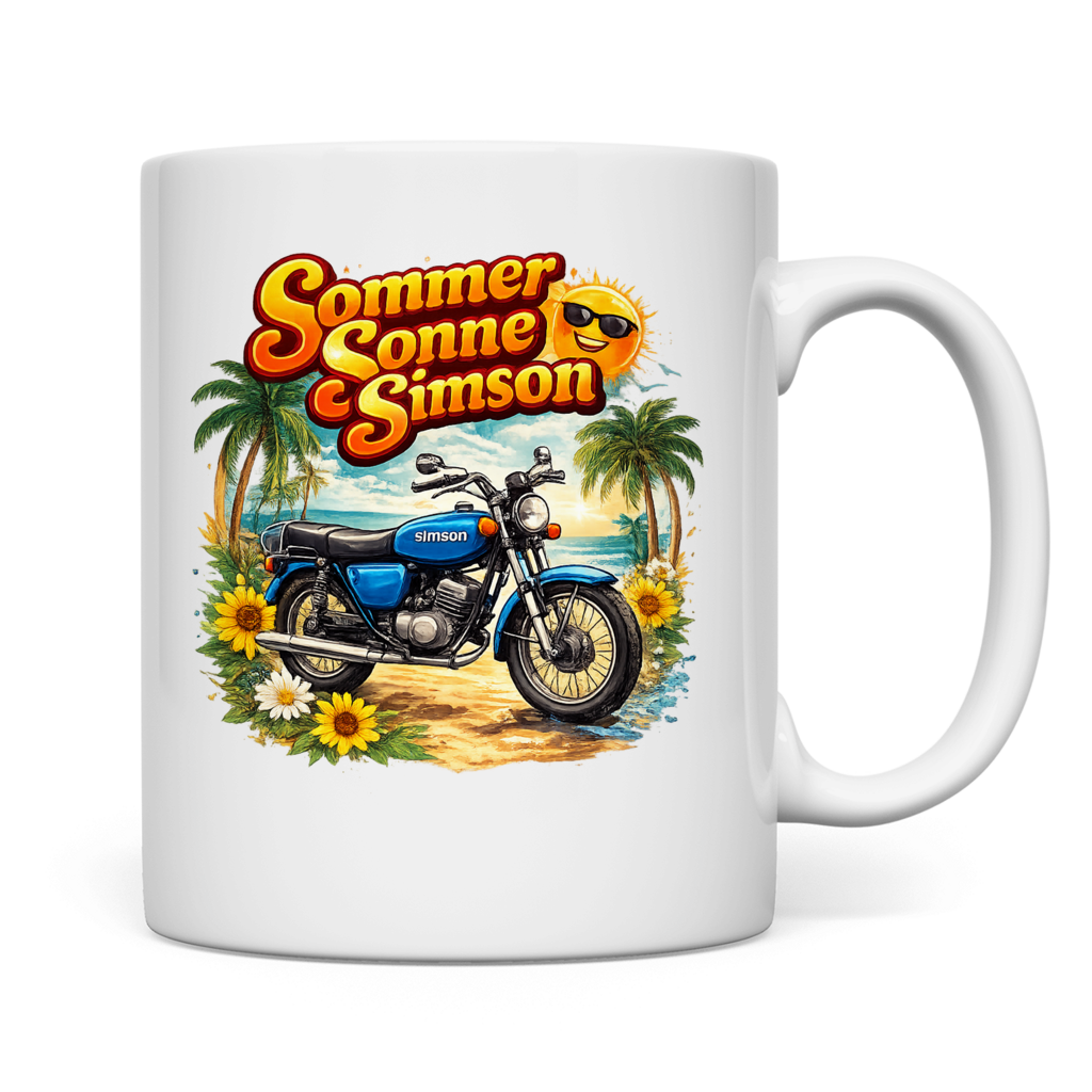 Sommer Sonne Simson – Tasse