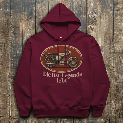 Herren Hoodie Die Ost-Legende lebt