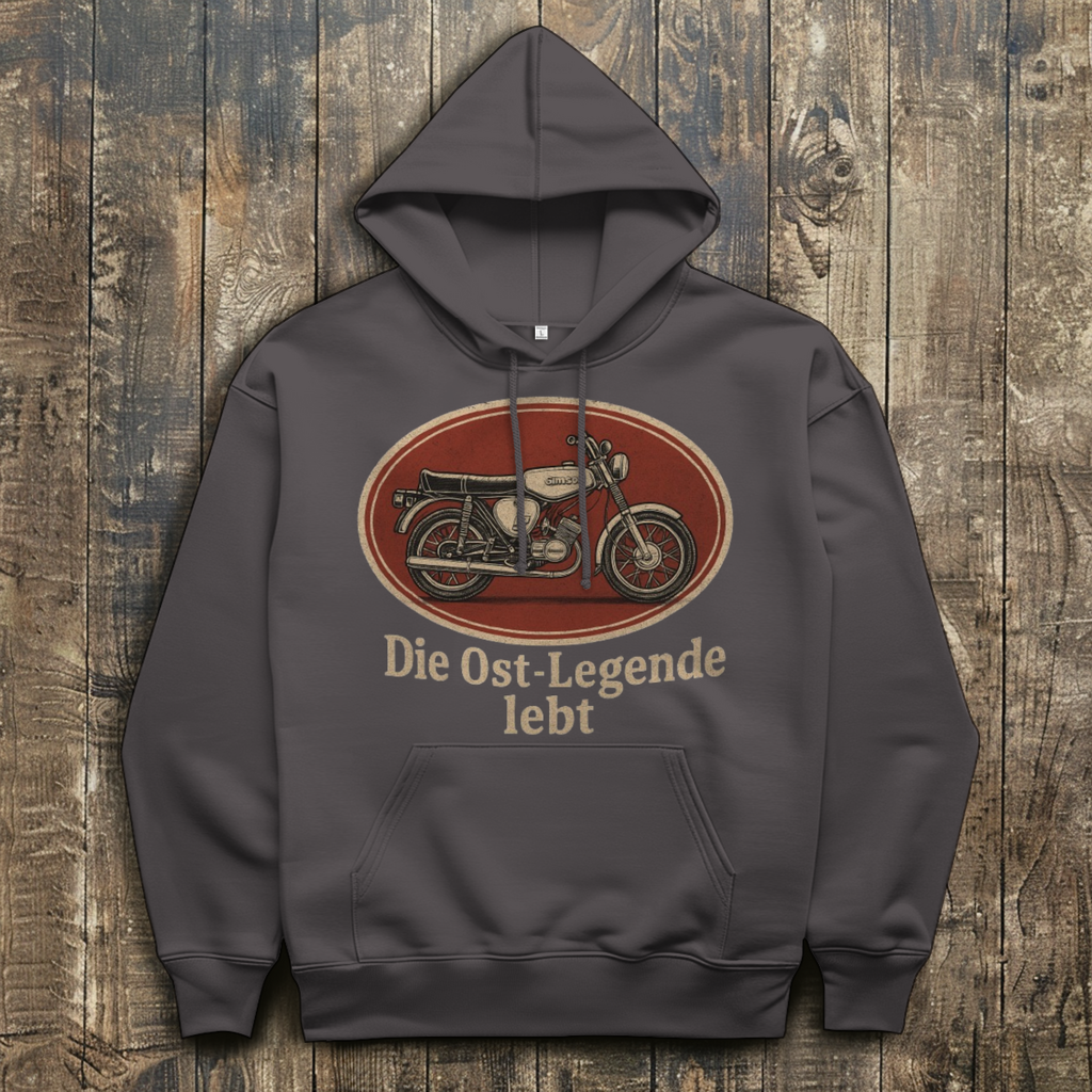 Herren Hoodie Die Ost-Legende lebt