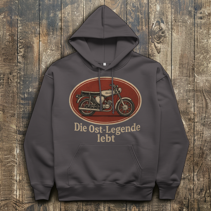 Herren Hoodie Die Ost-Legende lebt