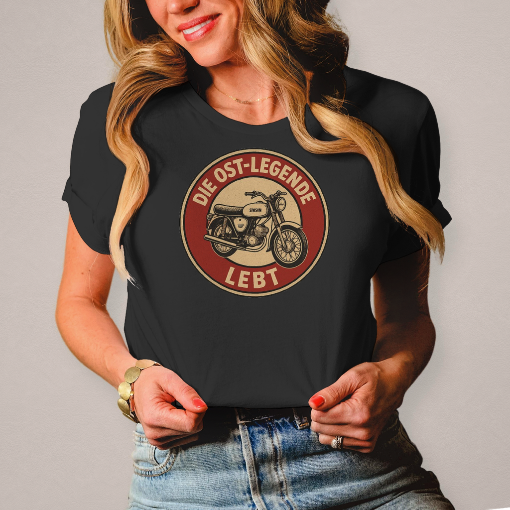Damen T-Shirt Die Ost-Legende lebt