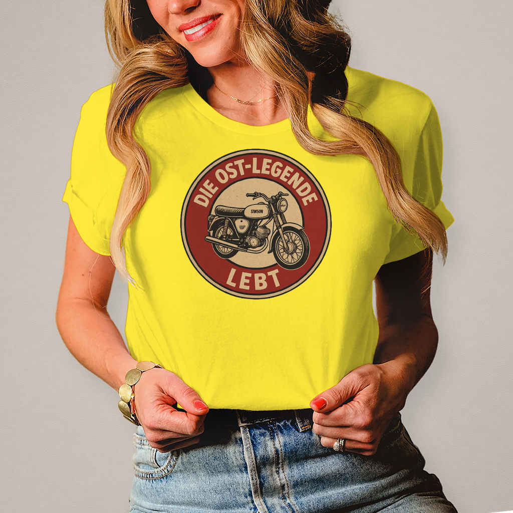 Damen T-Shirt Die Ost-Legende lebt