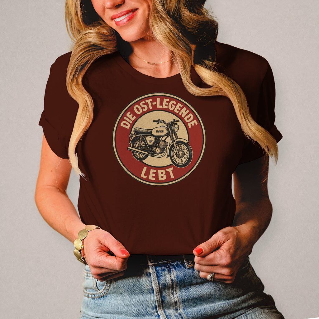 Damen T-Shirt Die Ost-Legende lebt