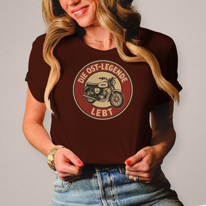 Damen T-Shirt Die Ost-Legende lebt