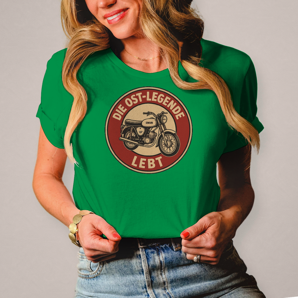 Damen T-Shirt Die Ost-Legende lebt