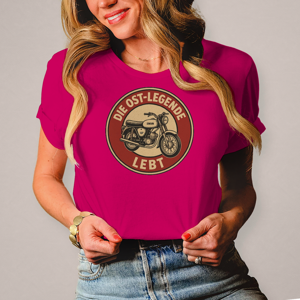 Damen T-Shirt Die Ost-Legende lebt