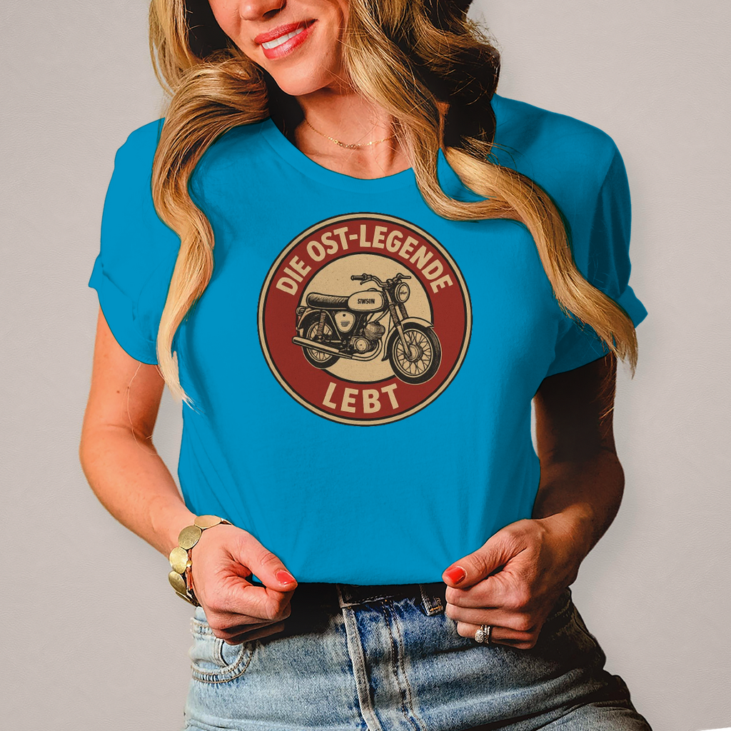 Damen T-Shirt Die Ost-Legende lebt
