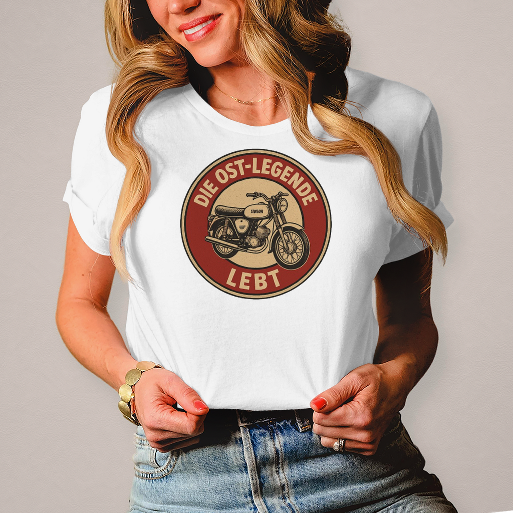 Damen T-Shirt Die Ost-Legende lebt