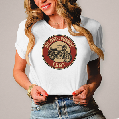 Damen T-Shirt Die Ost-Legende lebt