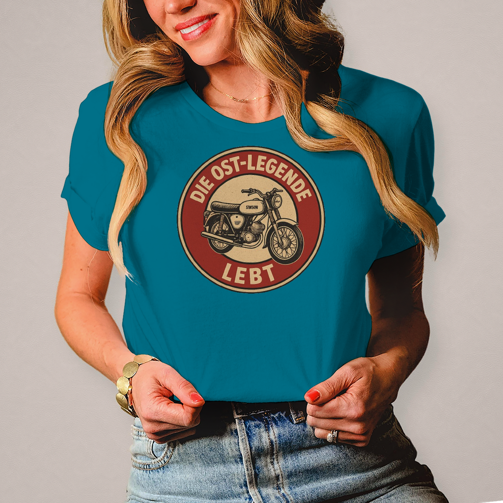 Damen T-Shirt Die Ost-Legende lebt