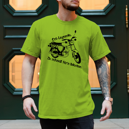 Herren T-Shirt Ossi-Legende Shirt – Kultiges Moped-Design für echte Ost-Originale