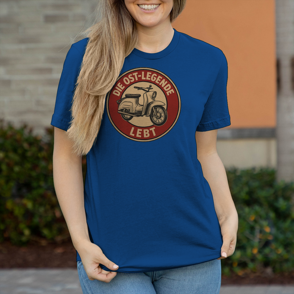 Damen T-Shirt Die Ost-Legende lebt KR51/ Schwalbe