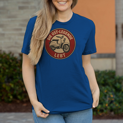 Damen T-Shirt Die Ost-Legende lebt KR51/ Schwalbe