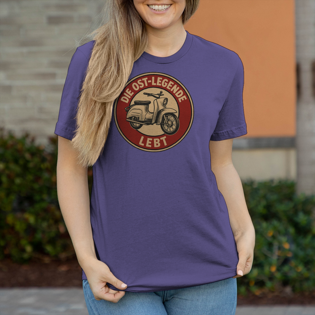 Damen T-Shirt Die Ost-Legende lebt KR51/ Schwalbe