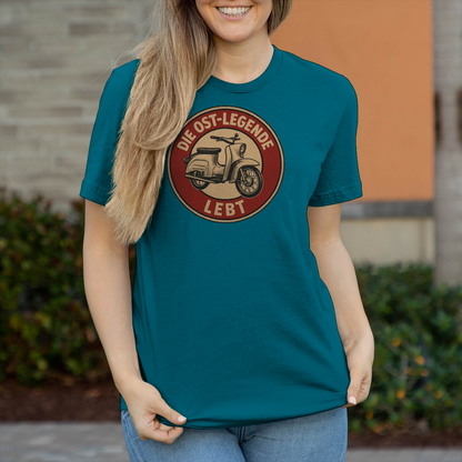 Damen T-Shirt Die Ost-Legende lebt KR51/ Schwalbe
