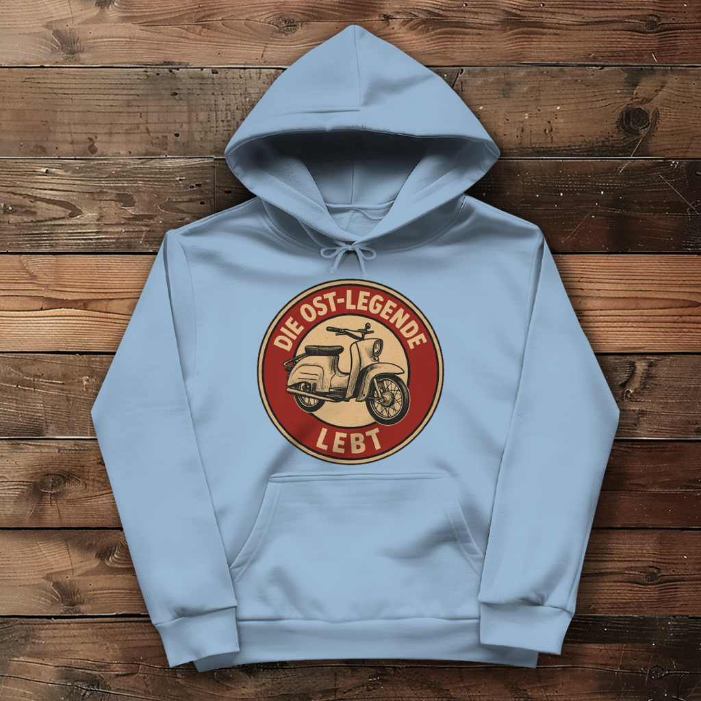 Damen Hoodie Die Ost-Legende lebt KR51/ Schwalbe