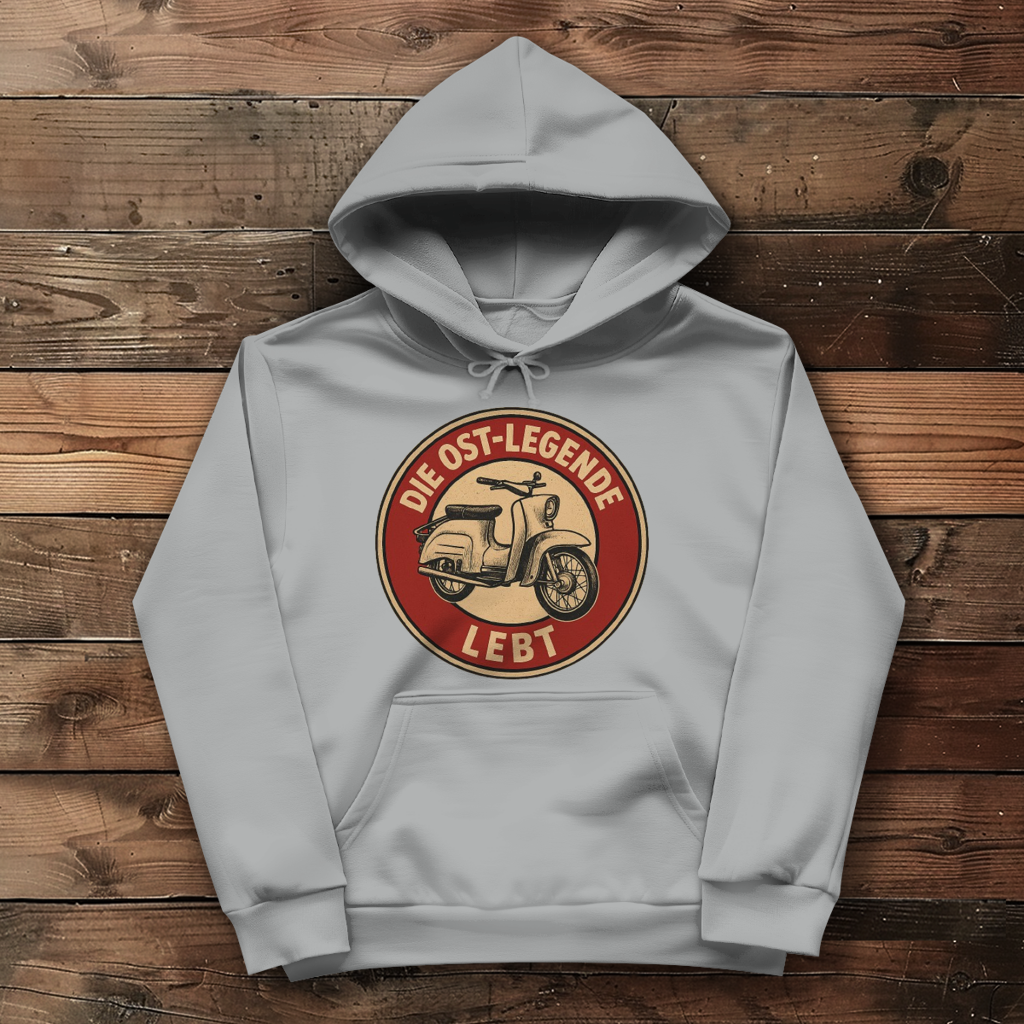 Damen Hoodie Die Ost-Legende lebt KR51/ Schwalbe