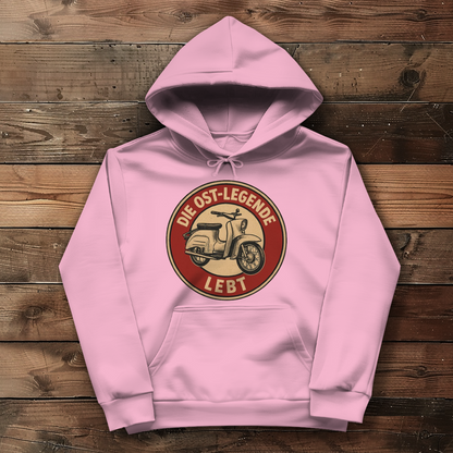 Damen Hoodie Die Ost-Legende lebt KR51/ Schwalbe