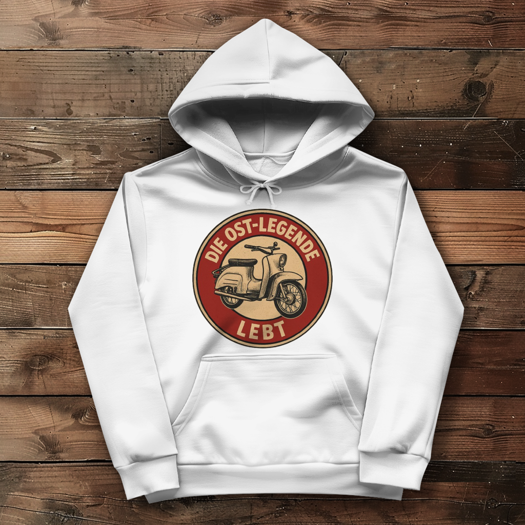 Damen Hoodie Die Ost-Legende lebt KR51/ Schwalbe