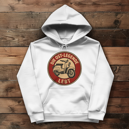 Damen Hoodie Die Ost-Legende lebt KR51/ Schwalbe