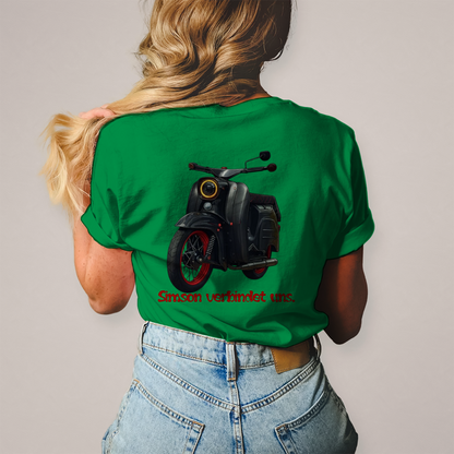 Damen Simson Shirt – Egal was du fährst / Simson verbindet uns
