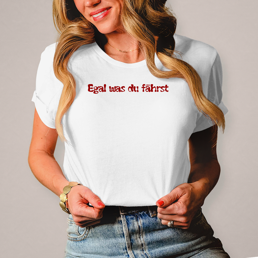 Damen Simson Shirt – Egal was du fährst / Simson verbindet uns
