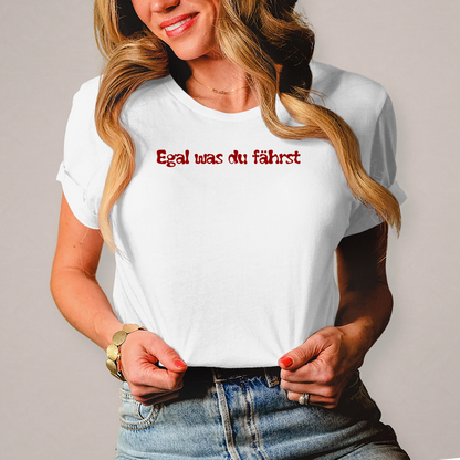 Damen Simson Shirt – Egal was du fährst / Simson verbindet uns
