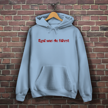 Damen Simson Hoodie – Egal was du fährst / Simson verbindet uns.