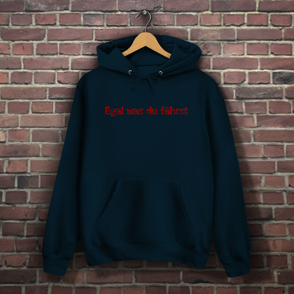 Damen Simson Hoodie – Egal was du fährst / Simson verbindet uns.