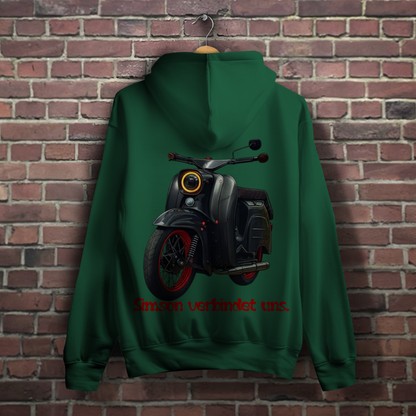 Damen Simson Hoodie – Egal was du fährst / Simson verbindet uns.