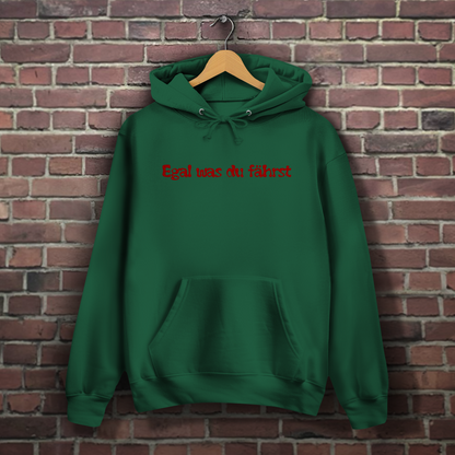 Damen Simson Hoodie – Egal was du fährst / Simson verbindet uns.