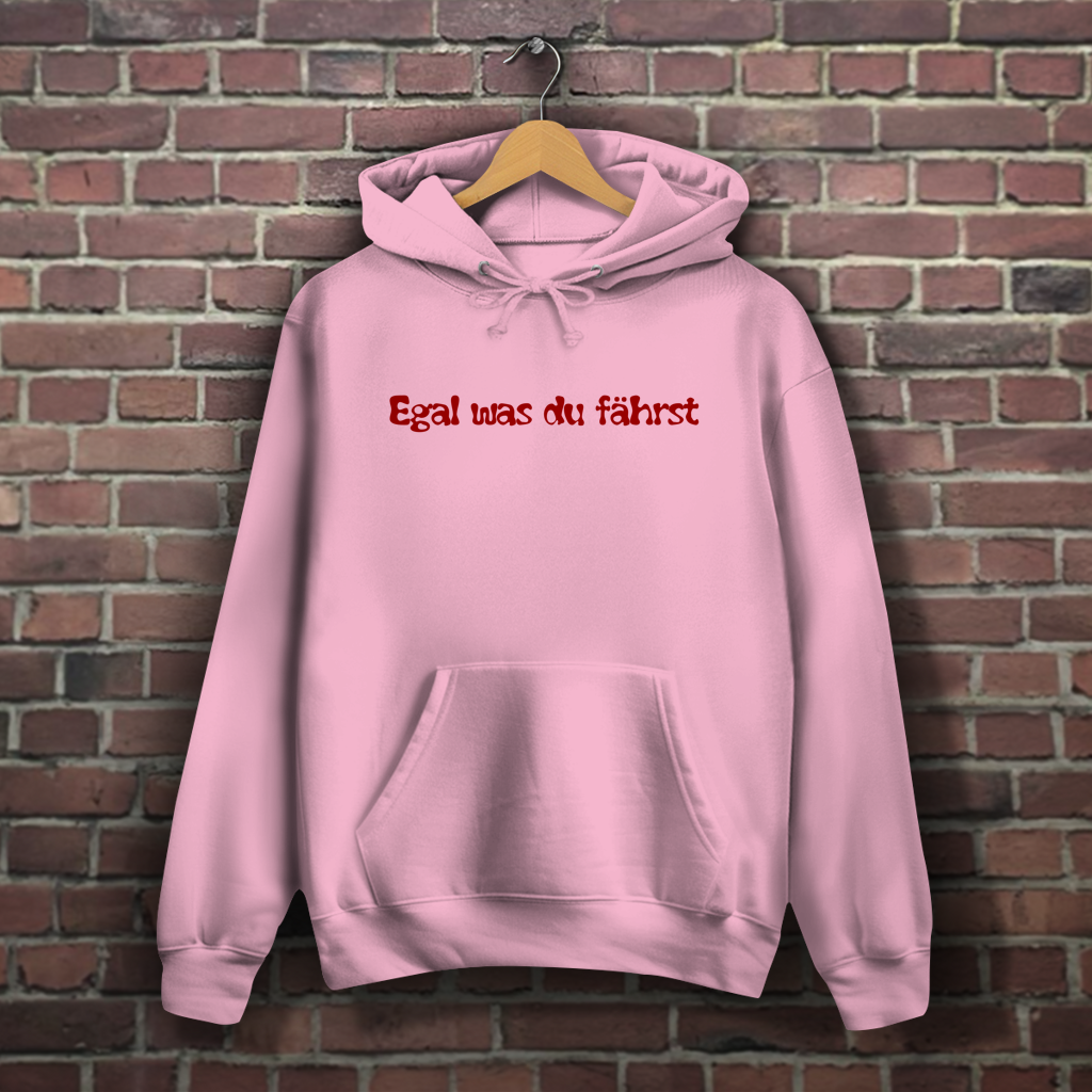 Damen Simson Hoodie – Egal was du fährst / Simson verbindet uns.