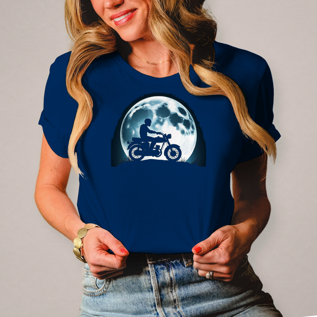 Damen Simson Nachtfahrt – Zweitakt Freiheit im Mondlicht