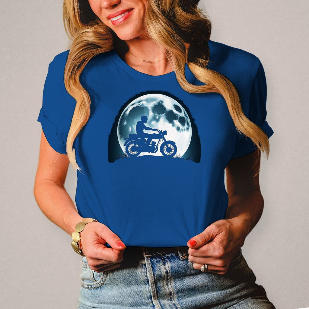 Damen Simson Nachtfahrt – Zweitakt Freiheit im Mondlicht