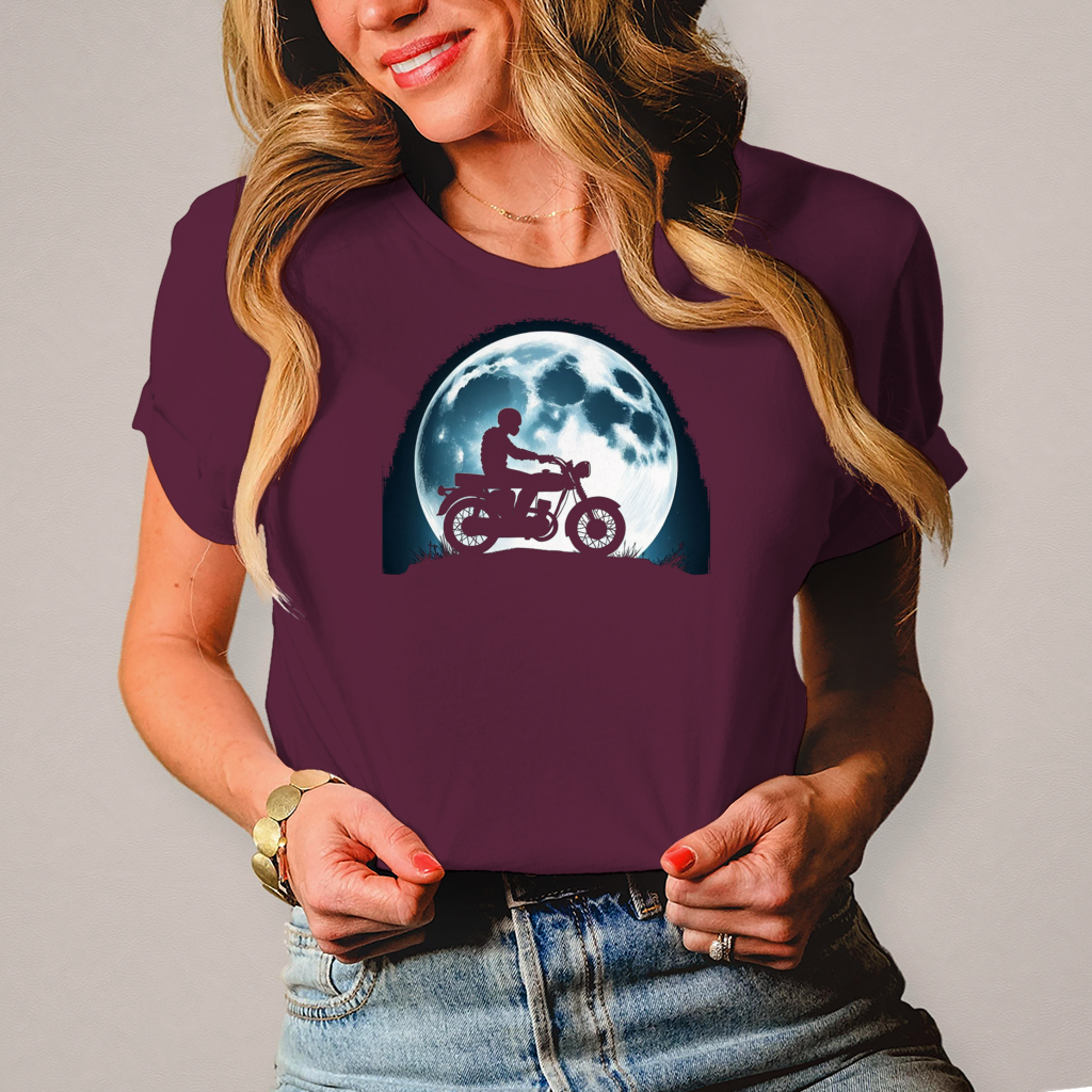 Damen Simson Nachtfahrt – Zweitakt Freiheit im Mondlicht