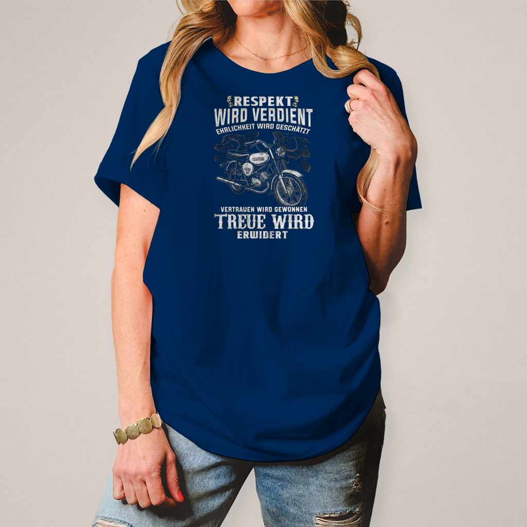 Damen Respekt wird verdient – Simson Kult Design