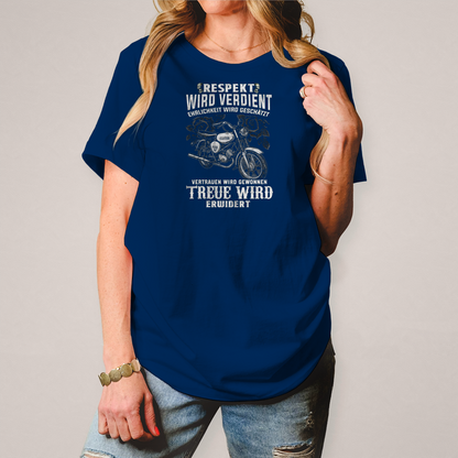 Damen Respekt wird verdient – Simson Kult Design