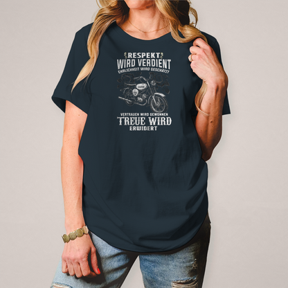 Damen Respekt wird verdient – Simson Kult Design