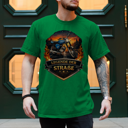 Herren T-Shirt „Legende der Straße“ – Simson Design