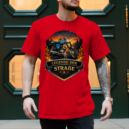 Herren T-Shirt „Legende der Straße“ – Simson Design