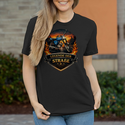 Damen T-Shirt „Legende der Straße“ – Simson Design