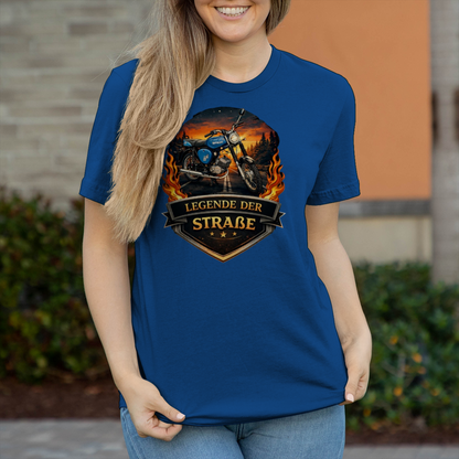 Damen T-Shirt „Legende der Straße“ – Simson Design