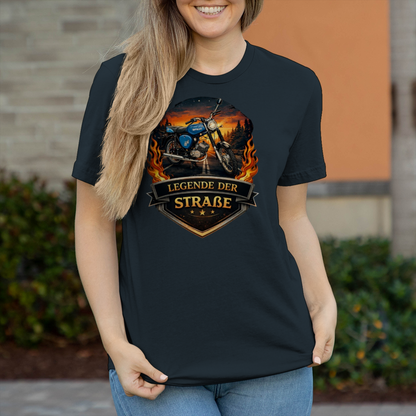 Damen T-Shirt „Legende der Straße“ – Simson Design