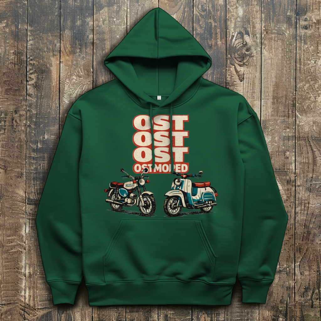 Herren Hoodie OST OST OST OSTMOPED – Retro Simson Design