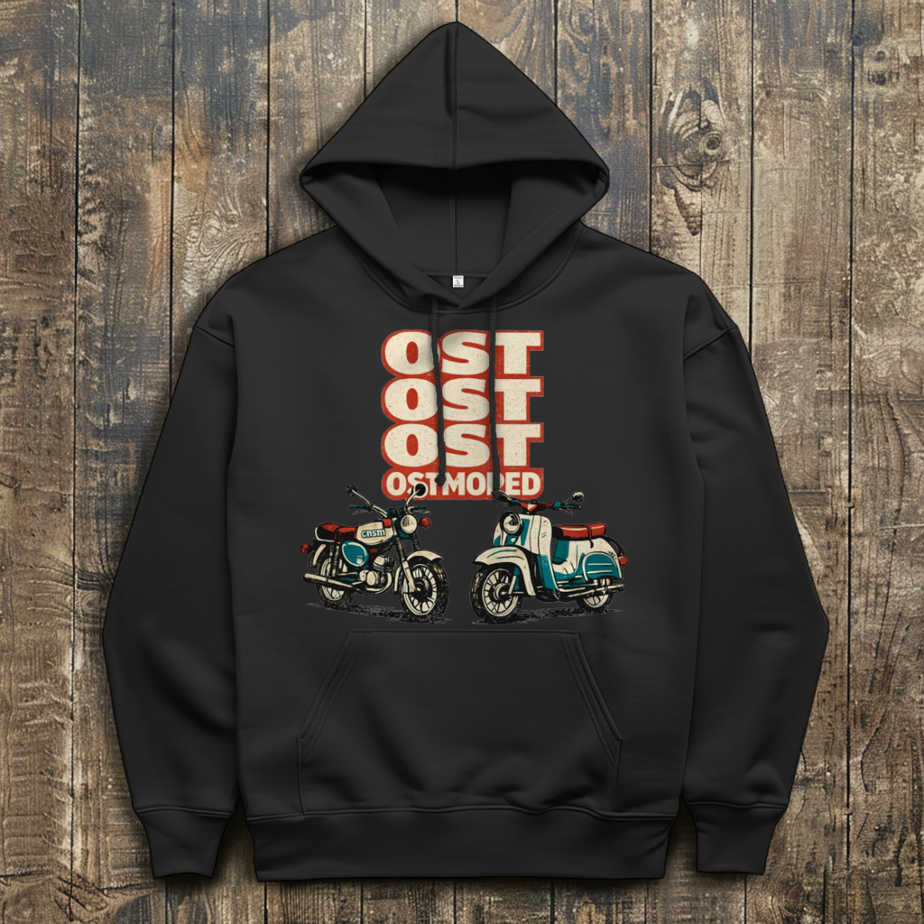 Herren Hoodie OST OST OST OSTMOPED – Retro Simson Design