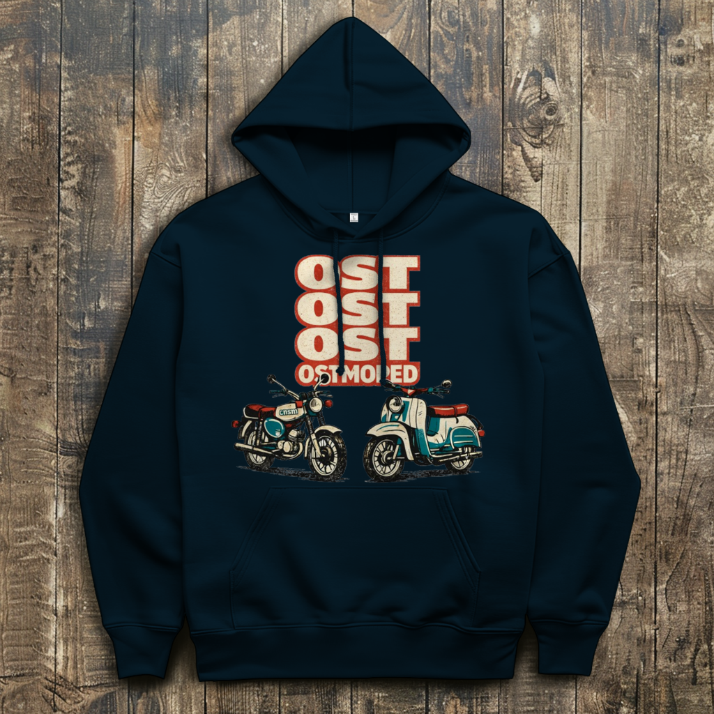 Herren Hoodie OST OST OST OSTMOPED – Retro Simson Design