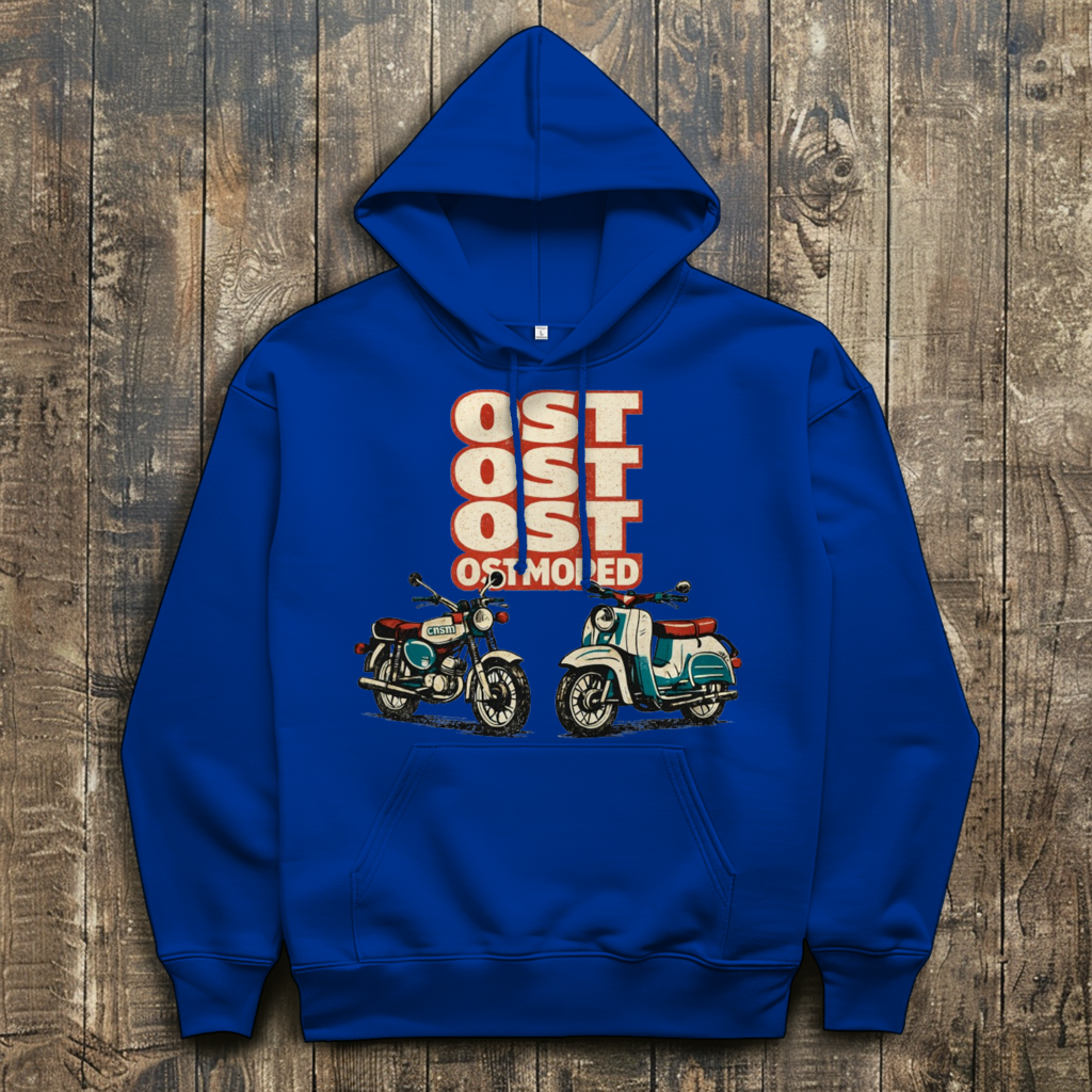 Herren Hoodie OST OST OST OSTMOPED – Retro Simson Design
