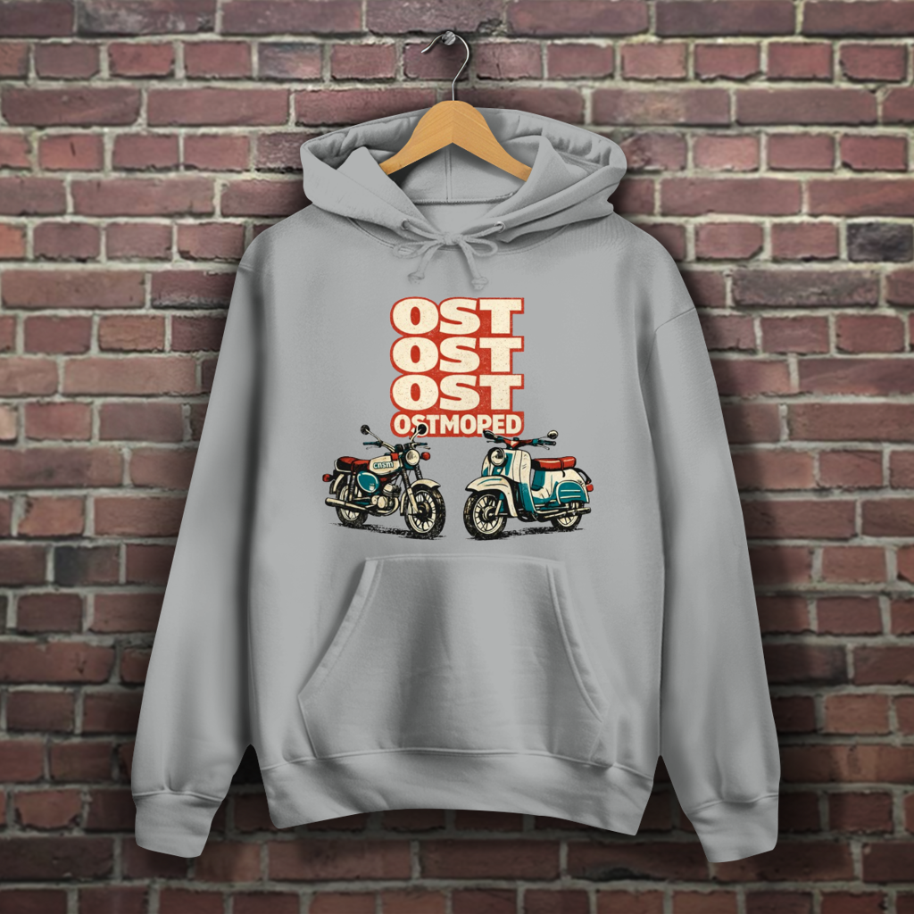 Damen Hoodie OST OST OST OSTMOPED – Retro Simson Design