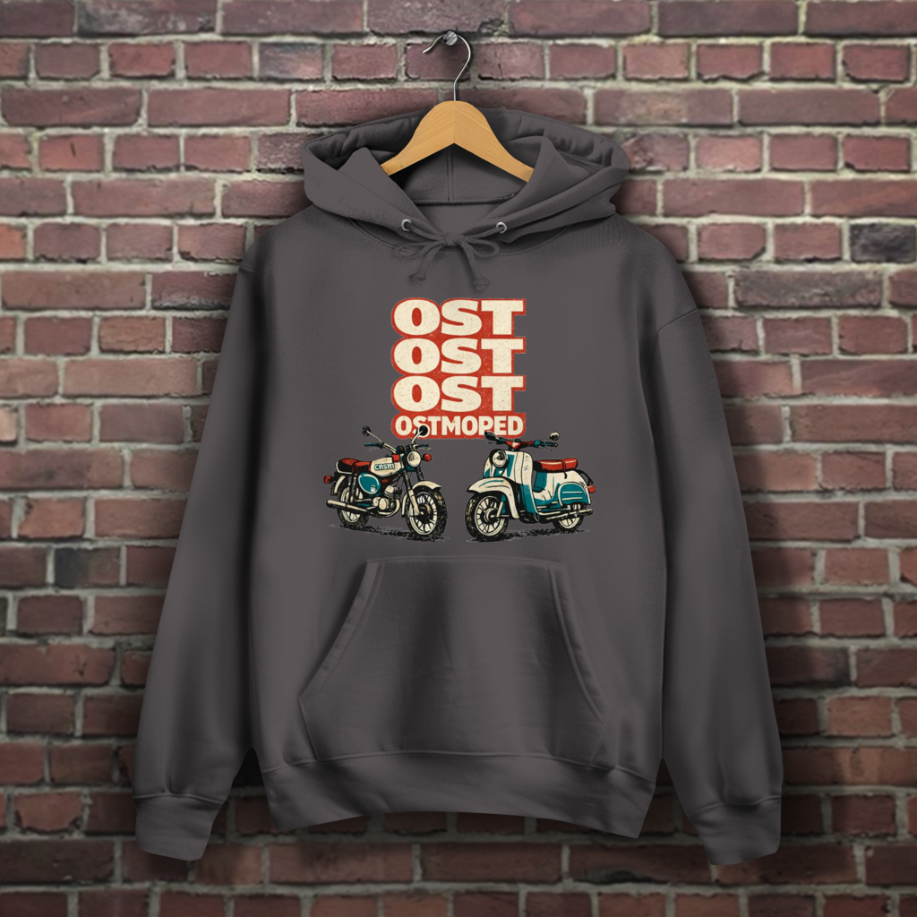 Damen Hoodie OST OST OST OSTMOPED – Retro Simson Design
